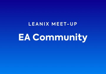 Enterprise Architecture Community Meet-Up